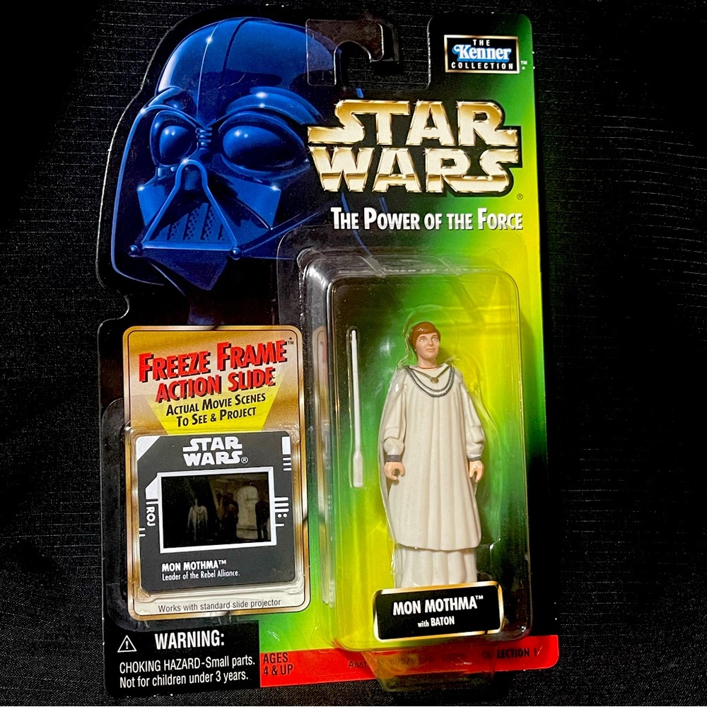 1998  Star Wars Power of the Force MON MOTHMA  3.75” Freeze Frame Figure